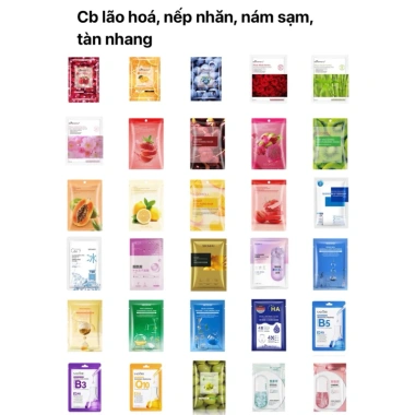 Combo mặt nạ trái cây mix cấp ẩm, trắng da, giảm thâm nám - chỉ 120k 5