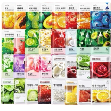 Combo mặt nạ trái cây mix cấp ẩm, trắng da, giảm thâm nám - chỉ 120k 8