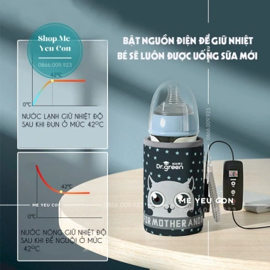Combo Máy Hâm Sữa + Bình Sữa 2 Ngăn Thông Minh - Giá 425k, Lợi Ích Pha Sữa 6