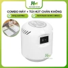 Combo máy hút chân không 55W - túi 80x100cm bảo quản quần áo, chăn màn tiện dụng, 145.950 VND