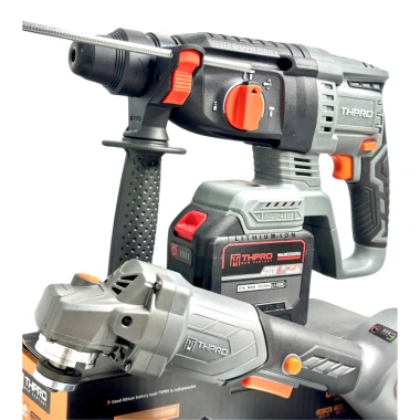 Combo Máy Khoan Bê Tông TH2.606PRO và Máy Mài F1 Pin 20Cell - Động Cơ Lõi Đồng, Giá 1.192.000 VNĐ 3 Combo Máy Khoan Bê Tông TH2.606PRO và Máy Mài F1 Pin 20Cell - Động Cơ Lõi Đồng, Giá 1.192.000 VNĐ 3