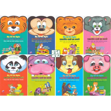 Combo Mẹ kể bé nghe trước giờ đi ngủ Song ngữ Anh Việt - Bộ 8 cuốn, chỉ 14.400 VND