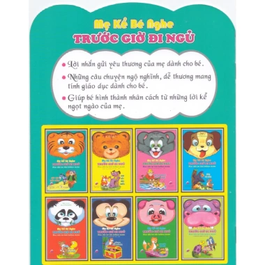 Combo Mẹ kể bé nghe trước giờ đi ngủ Song ngữ Anh Việt - Bộ 8 cuốn, chỉ 14.400 VND