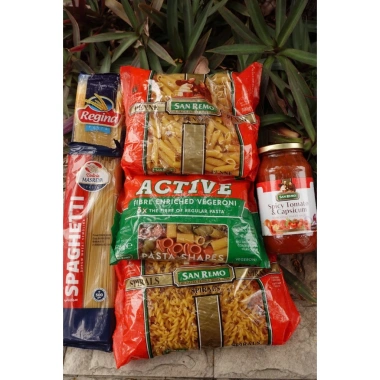 Combo Mì Í Thải Mỡ: NUI XOẮN RAU CỦ 375g + Mì FANETTA 500g + Sốt Nhập Khẩu 1.100g 6