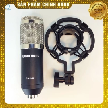 Combo Mic BM900 và Sound Card V8 - Chỉnh giọng livestream, giá ưu đãi 328.000 VND