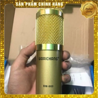 Combo míc hát livestream thu âm karaoke online micro BM900 + card V8 - 328.000 VND