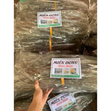 Combo Miến Dong 2kg 1kg Lớn + 1kg Nhỏ 100% Củ Dong Sùng Bầu Điện Biên Giá Ưu Đãi 165k