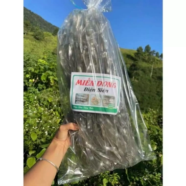 Combo Miến Dong 2kg 1kg Lớn + 1kg Nhỏ 100% Củ Dong Sùng Bầu Điện Biên Giá Ưu Đãi 165k