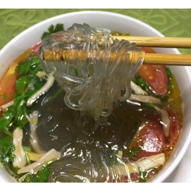 Combo Miến Dong 2kg 1kg Lớn + 1kg Nhỏ 100% Củ Dong Sùng Bầu Điện Biên Giá Ưu Đãi 165k
