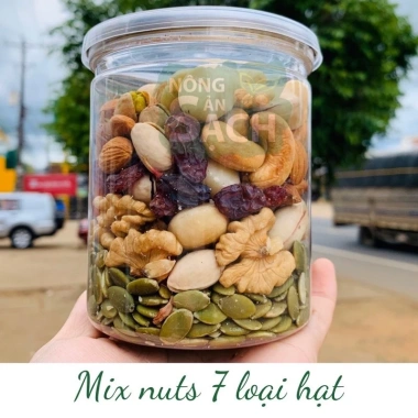 Combo Mix 7 Loại Hạt Dinh Dưỡng 250g - Giá Ưu Đãi 249.000 VND, Dinh Dưỡng Toàn Diện 10 Combo Mix 7 Loại Hạt Dinh Dưỡng 250g - Giá Ưu Đãi 249.000 VND, Dinh Dưỡng Toàn Diện 10