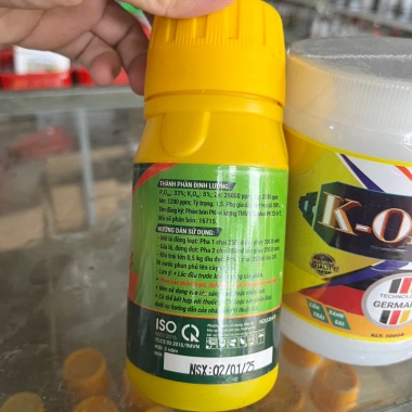 Combo Mở lá AOC + K-aaaroganic - Mở lá cực nhanh, đồng loạt, xanh lá, dày lá, chuyển lụa nhanh - Giá chỉ 109.000 VND