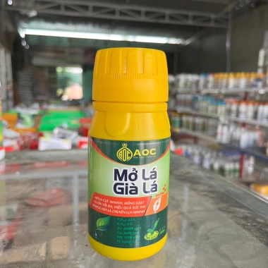 Combo Mở lá AOC + K-aaaroganic - Mở lá cực nhanh, đồng loạt, xanh lá, dày lá, chuyển lụa nhanh - Giá chỉ 109.000 VND