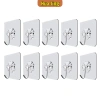 Combo móc dán tường trong suốt đa năng - Siêu dính, chịu lực tốt, giá chỉ 7.000₫