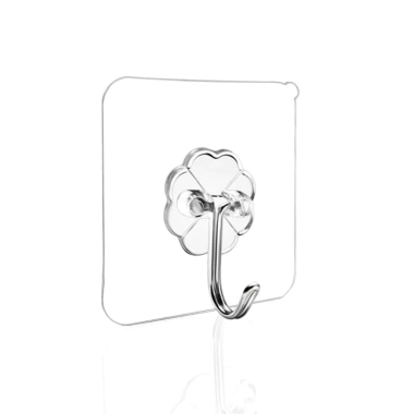 Combo móc dán tường trong suốt đa năng - Siêu dính, chịu lực tốt, giá chỉ 7.000₫ 9