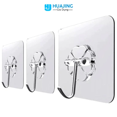 Combo móc dán tường trong suốt đa năng - Siêu dính, chịu lực tốt, giá chỉ 7.000₫ 10