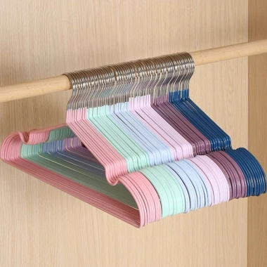 Combo Móc Treo Quần Áo Kim Loại Bọc PVC 40cm Chắc Chắn, Chịu Lực Tốt, Giá 84.000₫ 5 Combo Móc Treo Quần Áo Kim Loại Bọc PVC 40cm Chắc Chắn, Chịu Lực Tốt, Giá 84.000₫ 5