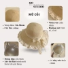 Combo Mũ Cói Mềm Vành Ren và Túi Cói Dệt Dày Dặn Chuẩn Đẹp Nữ QO STUDIO 107k 4