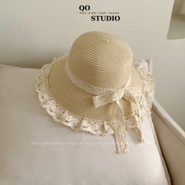 Combo Mũ Cói Mềm Vành Ren và Túi Cói Dệt Dày Dặn Chuẩn Đẹp Nữ QO STUDIO 107k 8 Combo Mũ Cói Mềm Vành Ren và Túi Cói Dệt Dày Dặn Chuẩn Đẹp Nữ QO STUDIO 107k 8