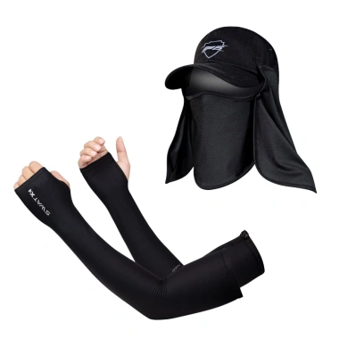Combo mũ SWAT F5 + ống tay chống nắng SWAT – chất liệu cao cấp, thoáng khí, thấm mồ hôi, co dãn thoải mái, chỉ 145.000₫ 9