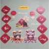 Combo Nam Châm Tết - Giá 30k - Vạn Sự Như Ý, Dán Tủ Lạnh, Bảng Từ, Lớp Học 8