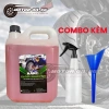 Combo Nano 5L Xà Bông Rửa Xe Bọt Tuyết Hương Dâu Nho, Bình Xịt 850ml, Phễu Tiện Dụng - Giá 160.000₫