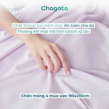 Combo Nệm Văn Phòng Chagota Coolnylon Mát Lạnh Dễ Chịu kèm Chăn Mỏng và Gối Nằm giá 400.000 VND 7