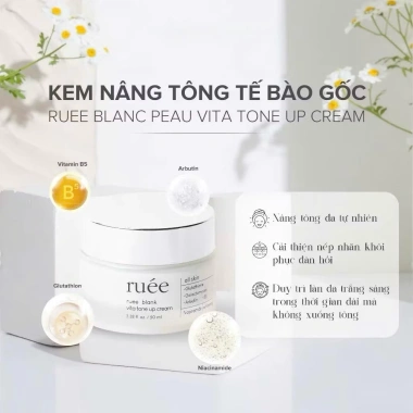 Combo ngày đêm Rúee 50ml hỗ trợ nám, làm trắng da, da căng bóng - Giá chỉ 255k