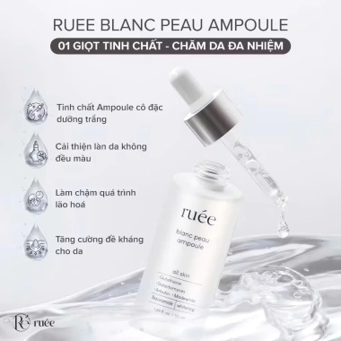 Combo ngày đêm Rúee 50ml hỗ trợ nám, làm trắng da, da căng bóng - Giá chỉ 255k