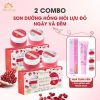 Combo Ngày Đêm Son Dưỡng Môi Thuần Chay 10g và Son Lựu Đỏ 6g Midi Beauty Natural - 155k