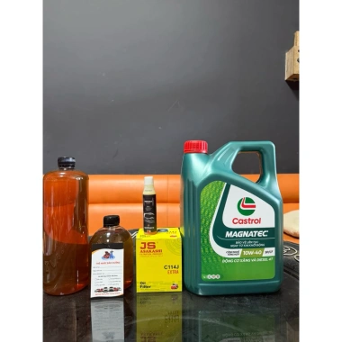 Combo nhớt Castrol + lọc Innova JS - Giảm giá tới 36% - Chỉ 1.400.000 VND 3