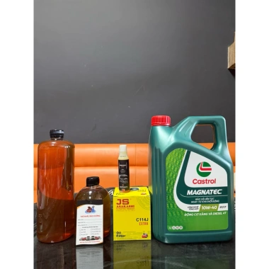 Combo nhớt Castrol + lọc Innova JS - Giảm giá tới 36% - Chỉ 1.400.000 VND 4