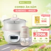 Combo Nồi Nấu Chậm Bear 1.6L và Máy Xay Ăn Dặm Bear 4H02S Tiết kiệm an toàn cho bé