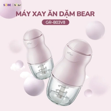Combo Nồi Nấu Chậm BEAR 4H10E 1L + Máy Xay Ăn Dặm B03V8 0.3L - Tiết kiệm cho Mẹ Bé, Giá ưu đãi 1.153.000đ 6