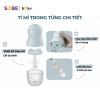 Combo Nồi Nấu Chậm Bear NNC16 1.6L + Máy Xay Ăn Dặm GR B03V8 0.3L 8 lưỡi dao - Giá ưu đãi 1,431,000₫ 6