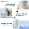 Combo Nồi Nấu Chậm Bear NNC16 1.6L + Máy Xay Ăn Dặm GR B03V8 0.3L 8 lưỡi dao - Giá ưu đãi 1,431,000₫ 8