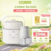 Combo Nồi Nấu Cháo Chậm Bear 1L + Máy Xay Đồ Ăn Dặm 0.3L 8 Lưỡi Giá ưu đãi 1,095,000₫