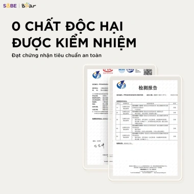 Combo Nồi Nấu Cháo Chậm Bear 1L + Máy Xay Đồ Ăn Dặm 0.3L 8 Lưỡi Giá ưu đãi 1,095,000₫ 9