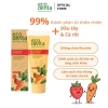 Combo Nụ Vu Vi 5 tuýp 10ml - Kem đánh răng Ecodenta vị dâu trẻ em, chiết xuất cà rốt, chỉ 150.000 VND (giá gốc 195.000) 3