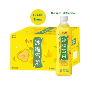 Combo Nước Ép Lê Đường Phèn Khang Sư Phụ 500ml 15 Chai/Thùng Giá chỉ 195.000₫ 6