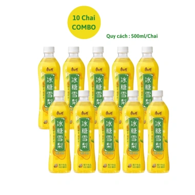 Combo Nước Ép Lê Đường Phèn Khang Sư Phụ 500ml 15 Chai/Thùng Giá chỉ 195.000₫ 9