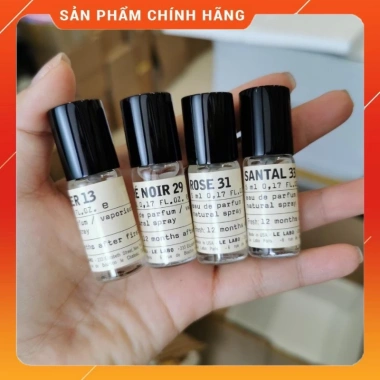 Combo Nước Hoa mini Le Labo 4 chai 22 13 33 29 5ml Cực Sang giảm giá 50.000 VND 3