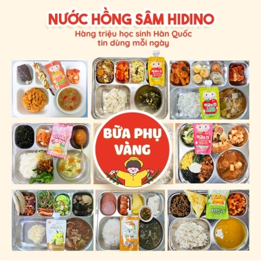 Combo Nước hồng sâm HiDino ARAM FARM cho bé 1 tuổi, hồng sâm 6 năm tuổi đề kháng, chỉ 92.000₫ 9 Combo Nước hồng sâm HiDino ARAM FARM cho bé 1 tuổi, hồng sâm 6 năm tuổi đề kháng, chỉ 92.000₫ 9