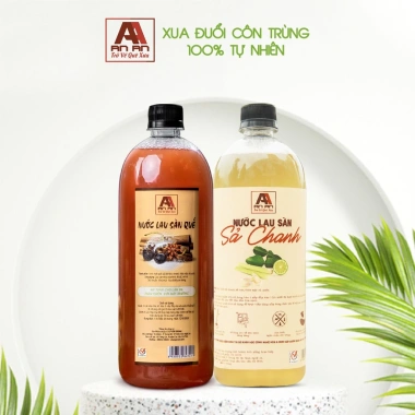 Combo Nước Lau Sàn Hữu Cơ Quế Sả Chanh An An 1.000ml - Thơm Lâu, Diệt Muỗi, An Toàn Trẻ Em, Giảm 35K Đến 185.000 VND 8