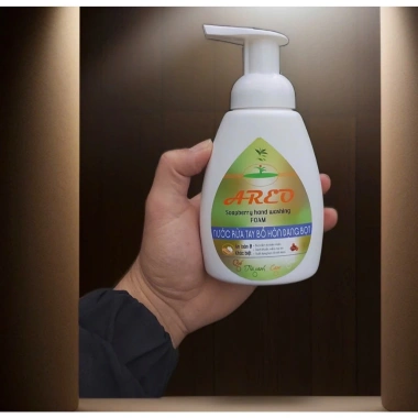 Combo Nước rửa tay Bồ hòn tinh dầu 2L+250ml Dạng bọt siêu tiết kiệm - Khử khuẩn hiệu quả 7