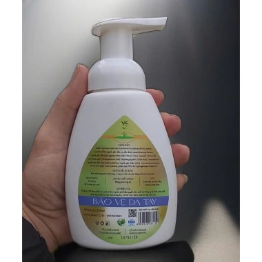 Combo Nước rửa tay Bồ hòn tinh dầu 2L+250ml Dạng bọt siêu tiết kiệm - Khử khuẩn hiệu quả 8