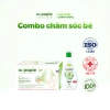 Combo Nước tắm thảo dược Dr.Papie 500ml + Gạc rơ lưỡi 0+ cho bé sơ sinh - 340.000 VND