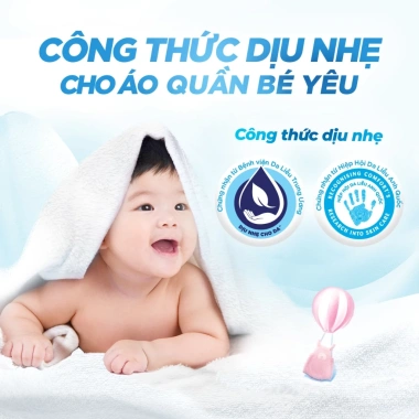 Combo Omo Matic 4,1kg + Comfort Xả Vải 3,6L - Giặt sạch bé yêu, giảm tới 21%
