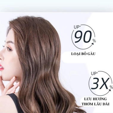 Combo ORCHIDQUEEN 500ml: Dầu gội sữa tắm dầu xả nước hoa muối biển - Loại bỏ gàu, hương thơm lâu dài cho phái nữ, chỉ 110k