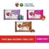 Combo Phô mai vuông Belcube 15C - Dâu, Việt Quất, Socola - Giá chỉ 139.650₫ 2