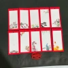 Combo Phôi Thẻ Thư Pháp và Liễn Mini Thư Pháp - Treo Cành Mai Đào Tết, 13.000đ 4